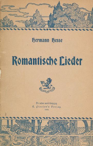 Große Abbildung Nr.1: 124-1331 Hesse,H.: (Literatur und illustrierte Bücher 20.Jahrhundert - Alte Literatur in modernen Ausgaben)