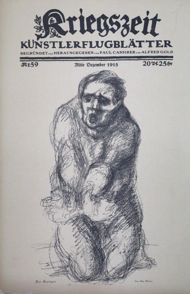 Große Abbildung Nr.1: 124-1362 Kriegszeit.: (Literatur und illustrierte Bücher 20.Jahrhundert - Alte Literatur in modernen Ausgaben)