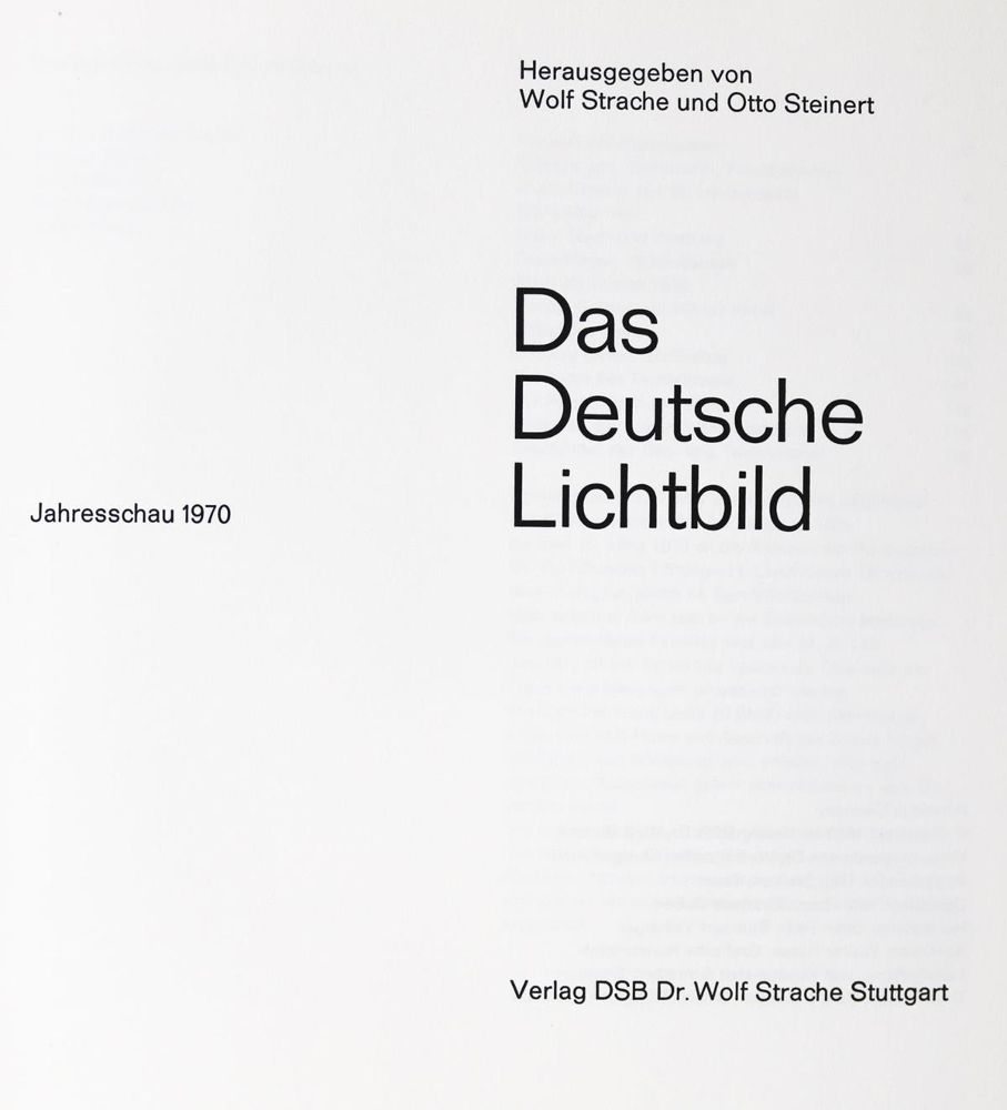 Große Abbildung Nr.2: 124-1392 Deutsche Lichtbild, Das.: (Photographie)