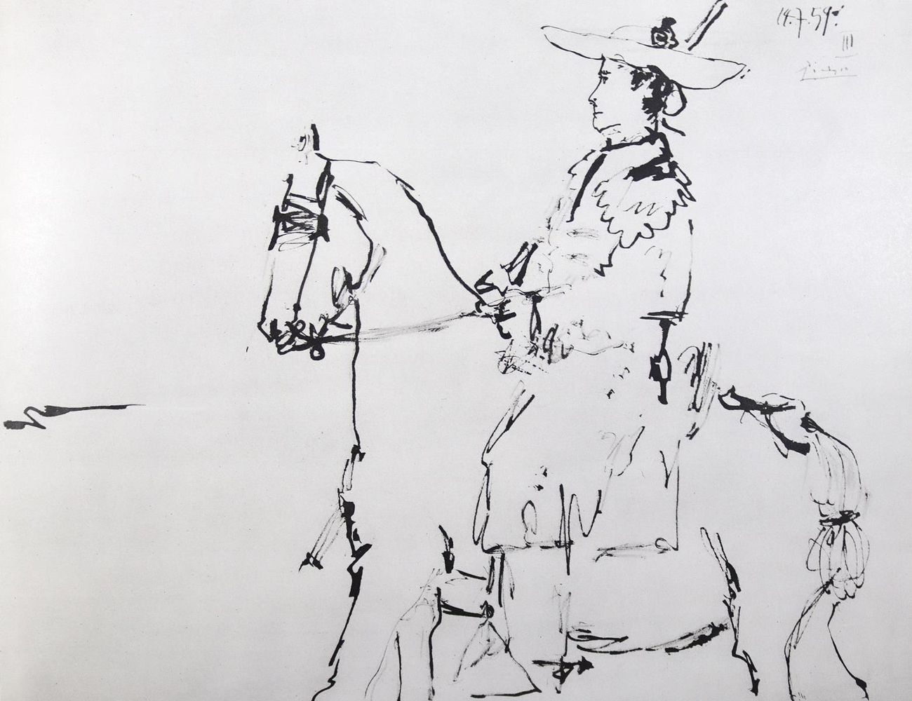 Große Abbildung Nr.3: 124-1395 Sabartés,J.: (Picasso)