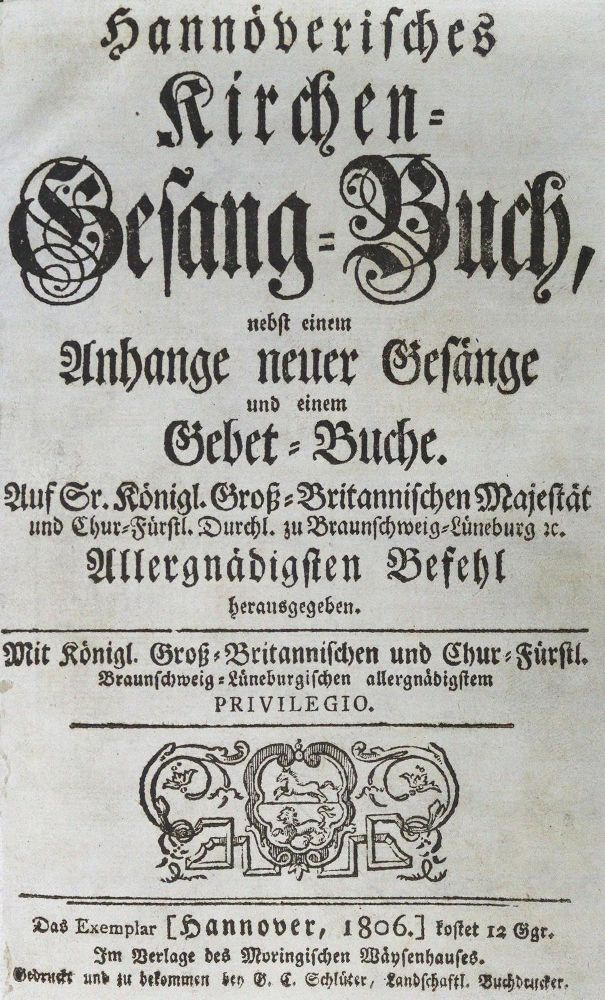 Große Abbildung Nr.1: 124-142 Sammlung: (Gesangbücher)