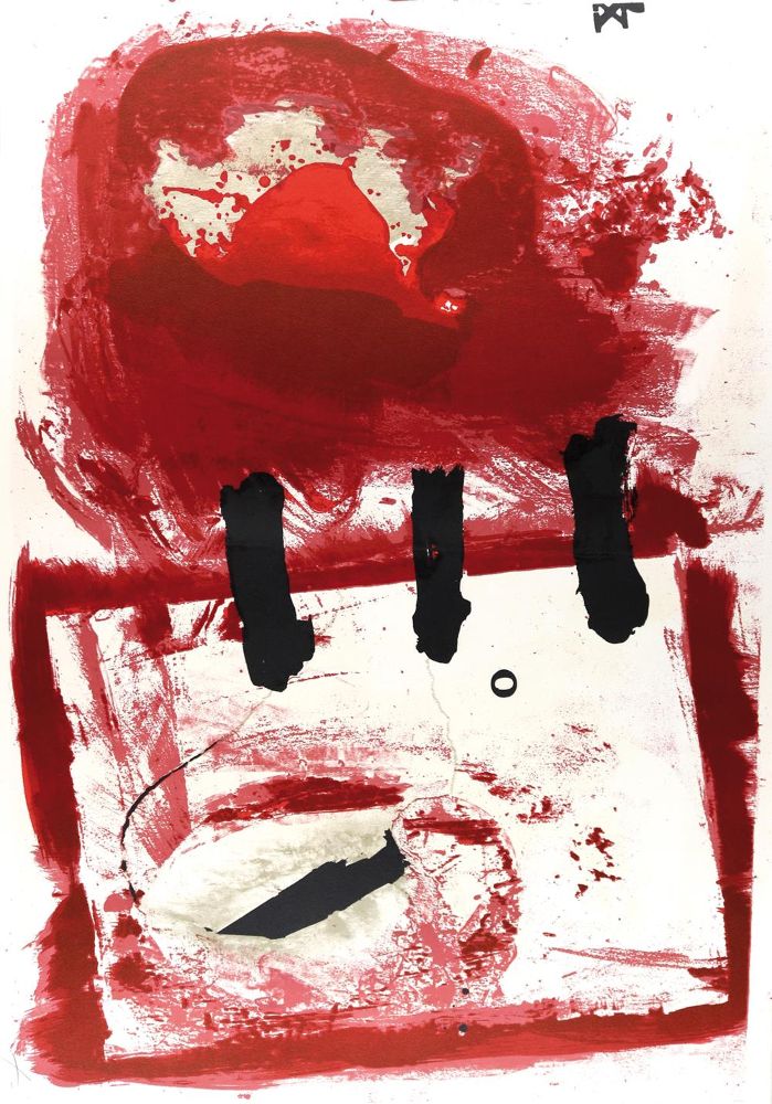 Große Abbildung Nr.3: 124-1433 Tapies,A.: (Literatur und illustrierte Bücher 20.Jahrhundert - Alte Literatur in modernen Ausgaben)
