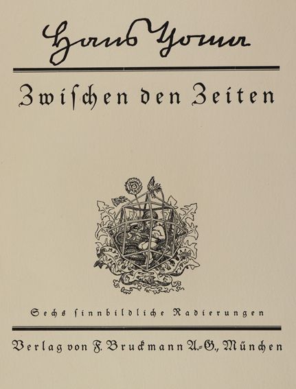 Große Abbildung Nr.1: 124-1434 Thoma,H.: (Literatur und illustrierte Bücher 20.Jahrhundert - Alte Literatur in modernen Ausgaben)