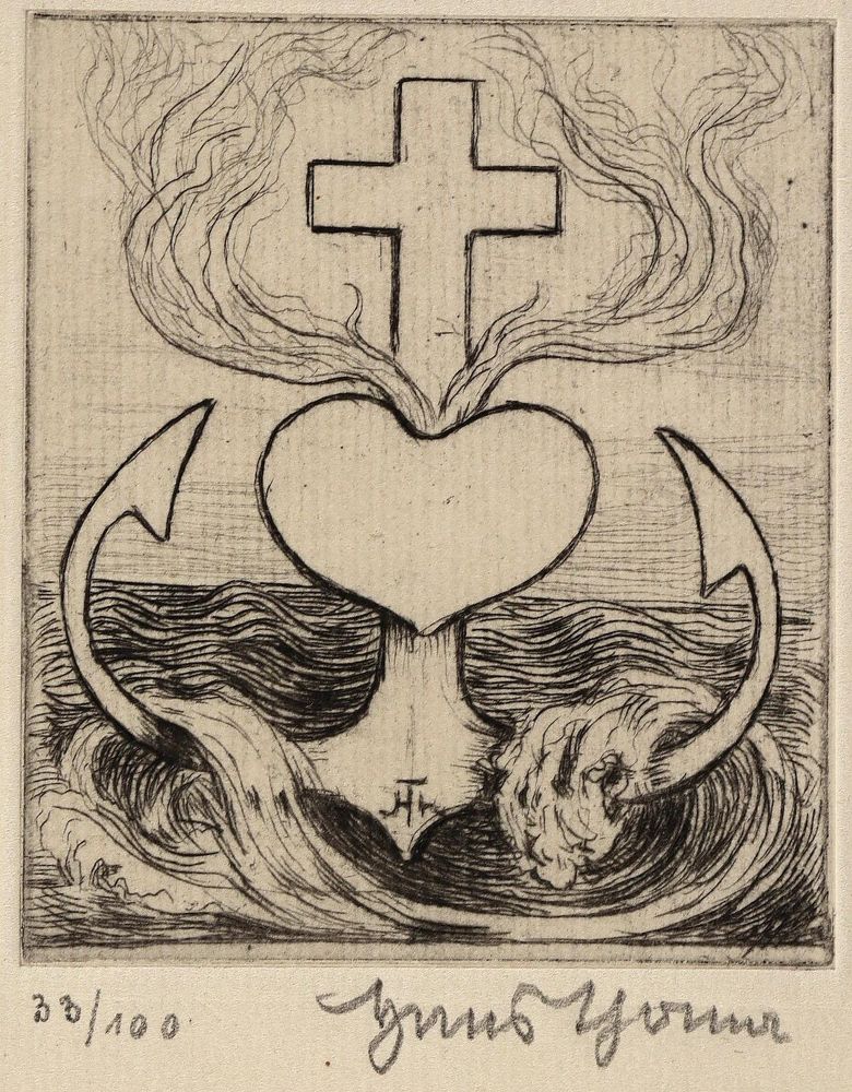 Große Abbildung Nr.2: 124-1434 Thoma,H.: (Literatur und illustrierte Bücher 20.Jahrhundert - Alte Literatur in modernen Ausgaben)