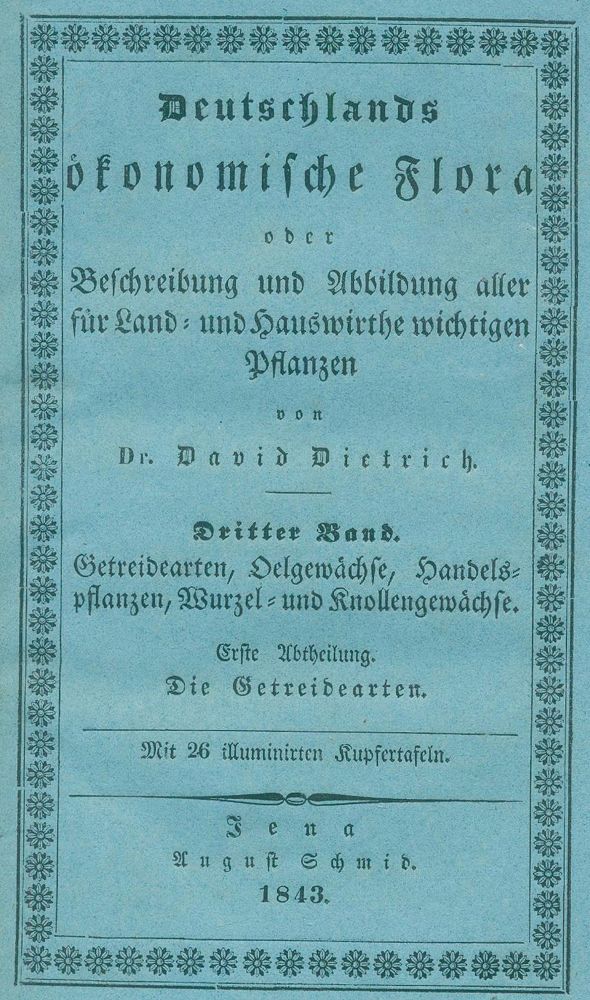 Große Abbildung Nr.2: 124-1445 Dietrich,D.N.F.: (Botanik)