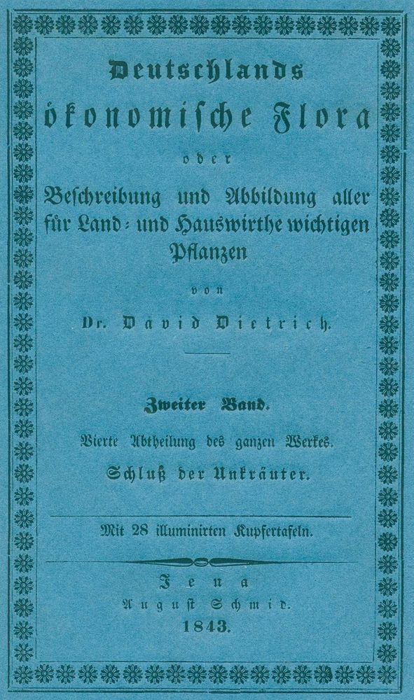 Große Abbildung Nr.3: 124-1445 Dietrich,D.N.F.: (Botanik)