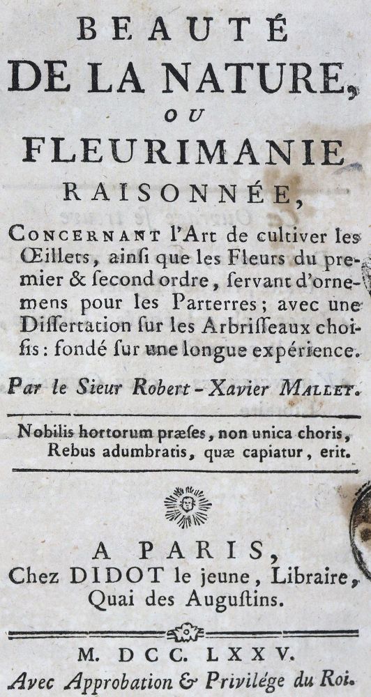 Große Abbildung Nr.1: 124-1454 Mallet,R.X.: (Botanik)
