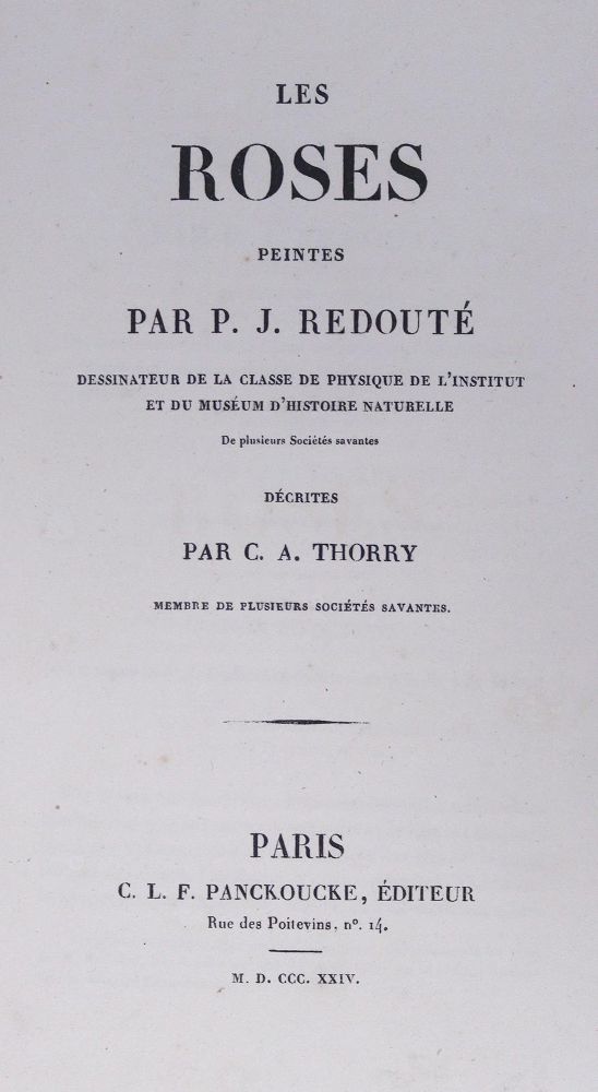 Große Abbildung Nr.2: 124-1460 Redoute,P.J.: (Botanik)