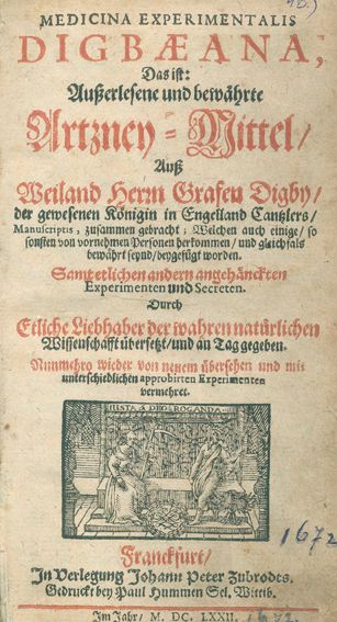 Große Abbildung Nr.1: 124-1477 Digby,K.: (Medizin)