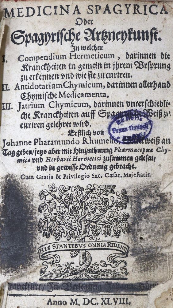 Große Abbildung Nr.2: 124-1502 Rhumelius (Rummel),J.P.: (Medizin)