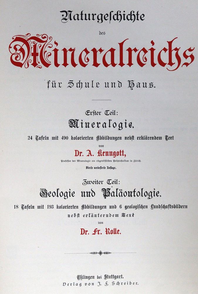 Große Abbildung Nr.1: 124-1524 Schubert,G.H.v.: (Zoologie)
