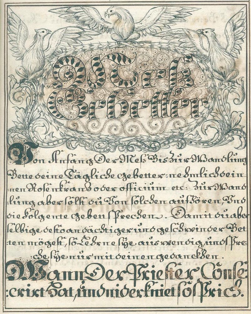Große Abbildung Nr.3: 124-156 Auserlösenes Bett Buch.: (Handschriften)