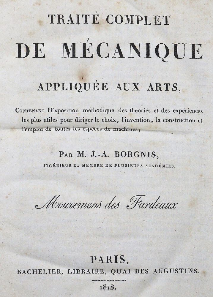 Große Abbildung Nr.1: 124-1590 Borgnis,G.A.: (Verschiedene Gebiete - Varia, Physik)
