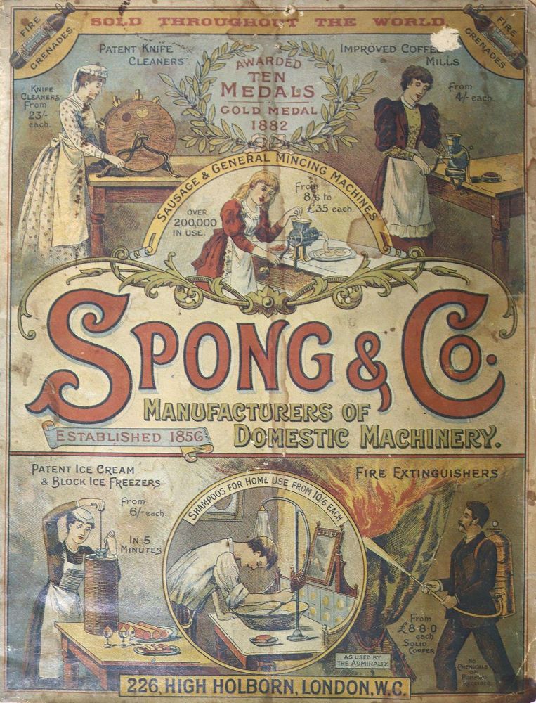 Große Abbildung Nr.1: 124-1600 Spong & Co.: (Verschiedene Gebiete - Varia)