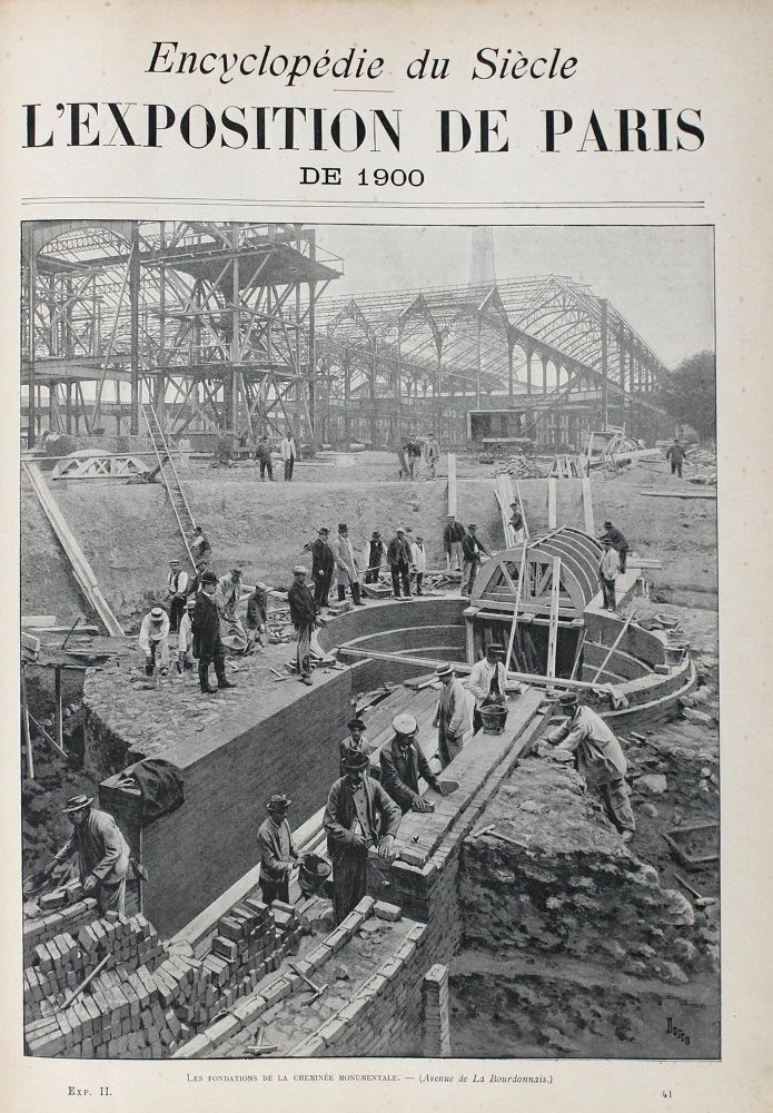 Große Abbildung Nr.2: 124-1606 L'Exposition de Paris (1900).: (Verschiedene Gebiete - Varia, Weltausstellung)