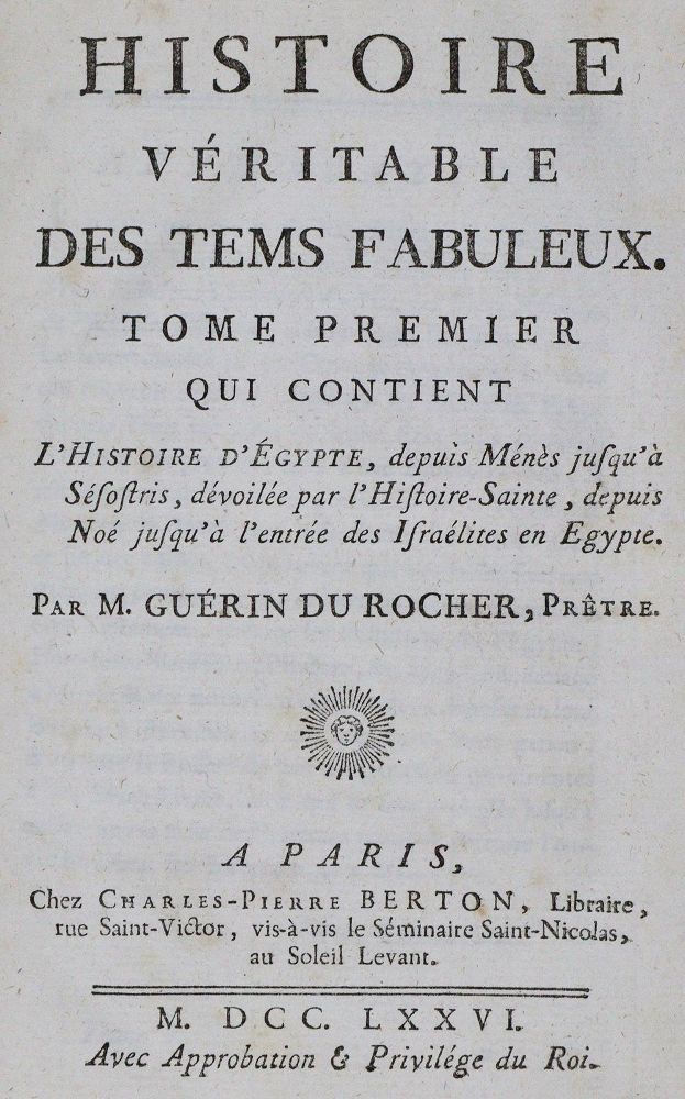 Große Abbildung Nr.1: 124-1609 Guerin du Rocher,(P.M.S.).: (Afrika, Ägypten)