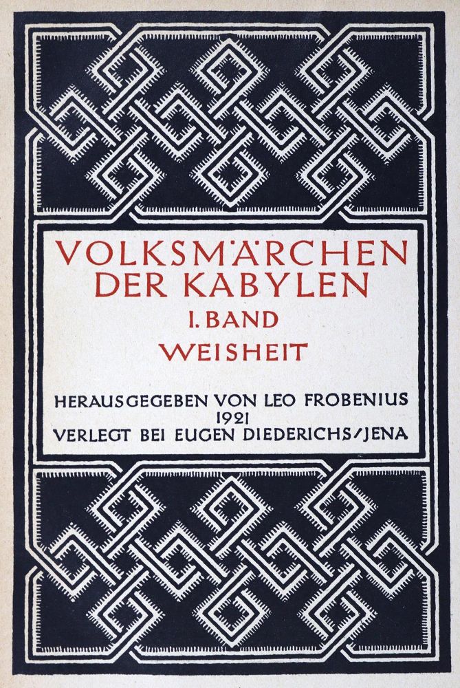 Große Abbildung Nr.11: 124-1611 Frobenius,L.: (Afrika)