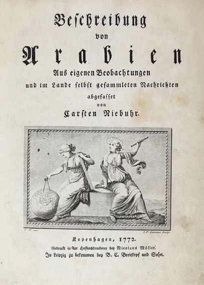 Große Abbildung Nr.1: 124-1623 Niebuhr,C.: (Asien, Arabien)