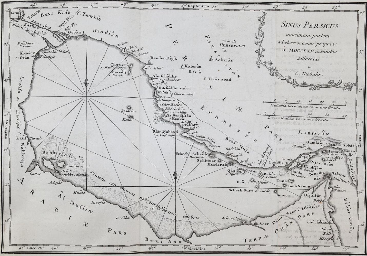 Große Abbildung Nr.4: 124-1623 Niebuhr,C.: (Asien, Arabien)