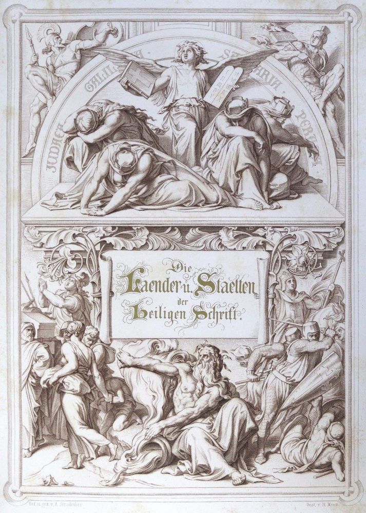 Große Abbildung Nr.1: 124-1648 Strauß,F.A. u. O.Strauß.: (Asien, Palästina)