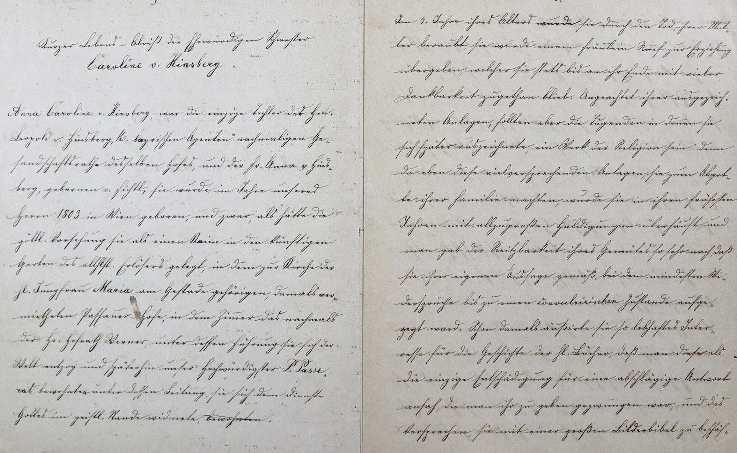 Große Abbildung Nr.2: 124-165 Hinsberg,C.: (Handschriften)