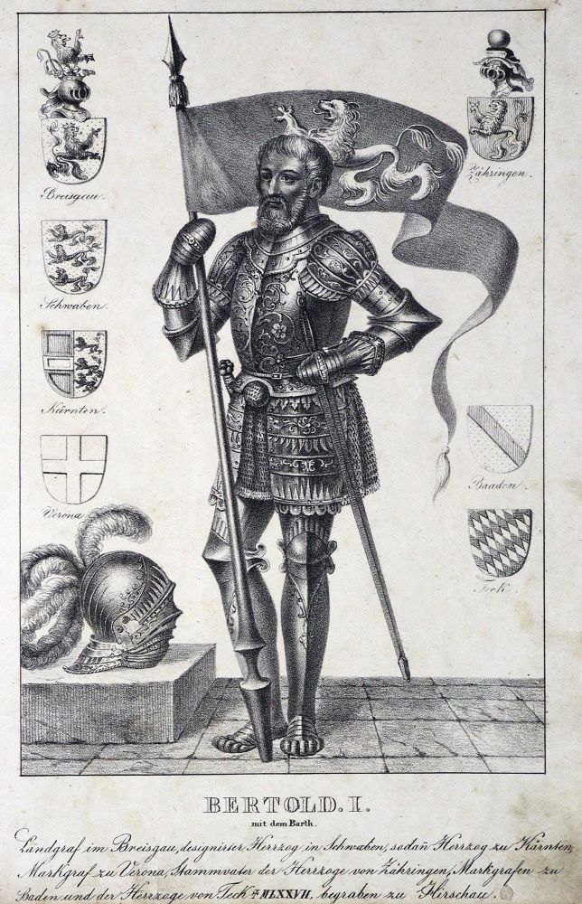 Große Abbildung Nr.1: 124-1660 (Velten,J. Hrsg.).: (Deutschland, Baden-Württemberg)
