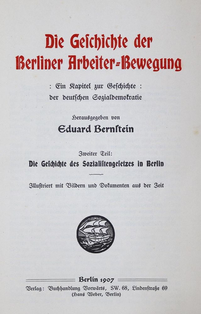 Große Abbildung Nr.1: 124-1668 Bernstein,E.: (Deutschland, Berlin)