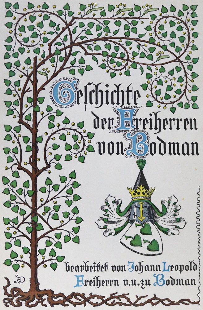 Große Abbildung Nr.1: 124-1672 Bodman,J.L.v.: (Deutschland)