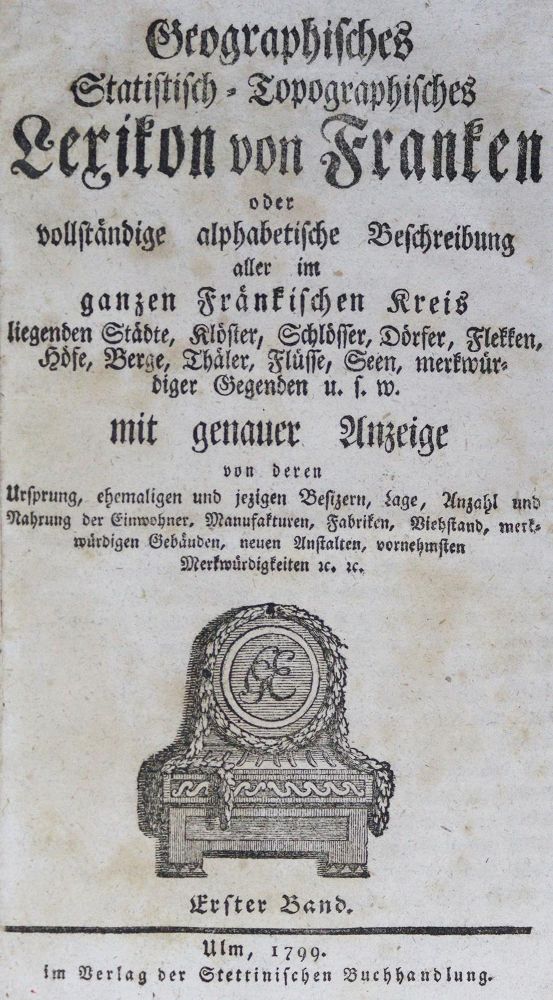 Große Abbildung Nr.1: 124-1678 (Bundschuh,J.K.).: (Deutschland, Franken)