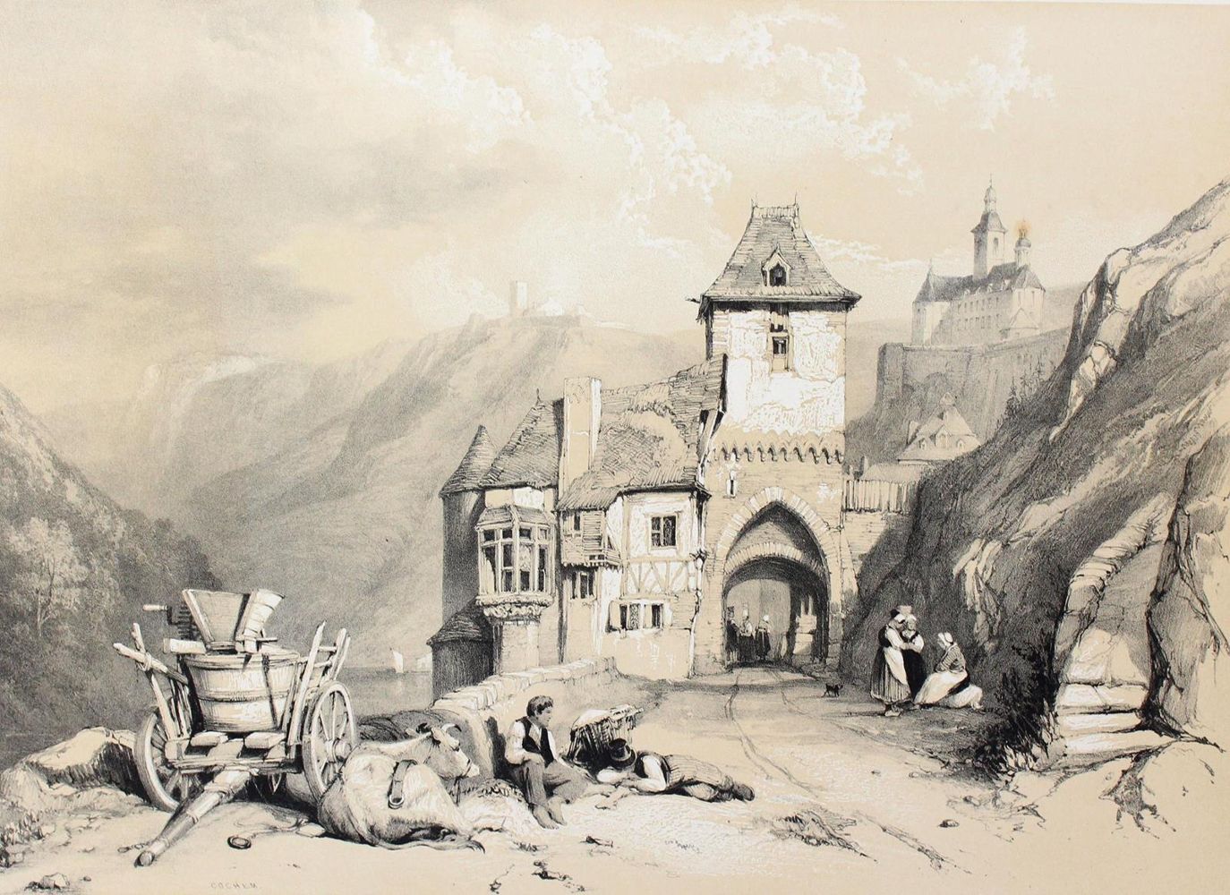 Große Abbildung Nr.1: 124-1694 Stanfield,C.: (Deutschland, Mosel)