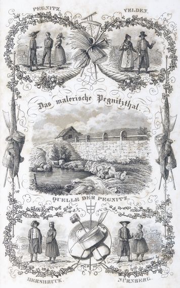 Große Abbildung Nr.1: 124-1703 Mayer,F.: (Deutschland, Pegnitztal)