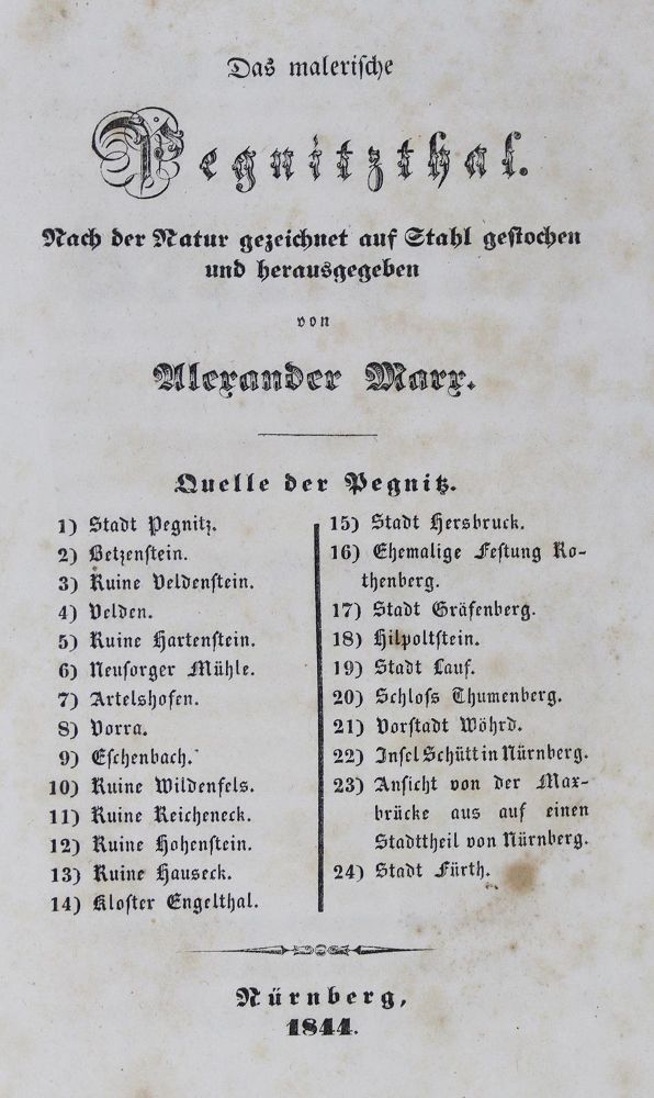 Große Abbildung Nr.2: 124-1703 Mayer,F.: (Deutschland, Pegnitztal)
