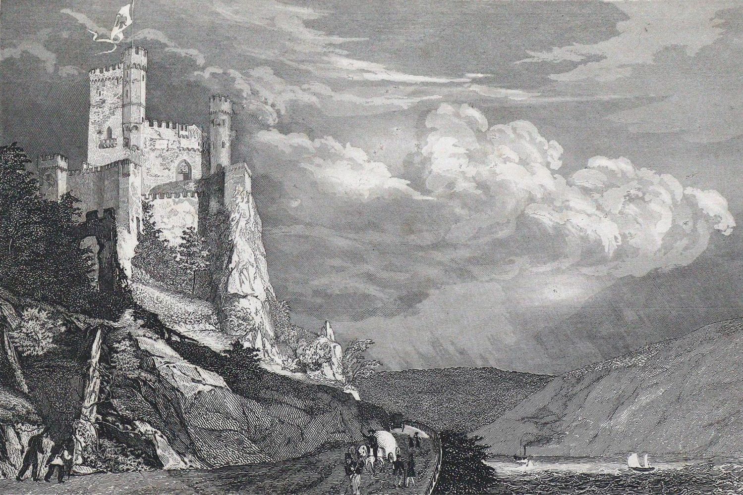Große Abbildung Nr.1: 124-1719 Spitz,J.W.: (Deutschland, Rheinlande)