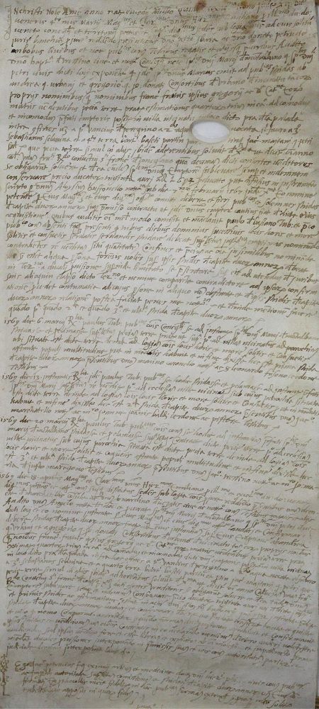 Große Abbildung Nr.3: 124-173 Notariatsinstrumente.: (Handschriften)