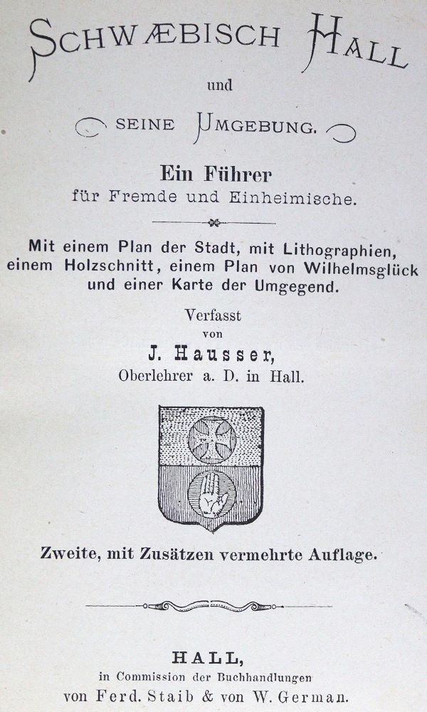Große Abbildung Nr.1: 124-1731 Hausser,J.: (Deutschland, Schwäbisch Hall)