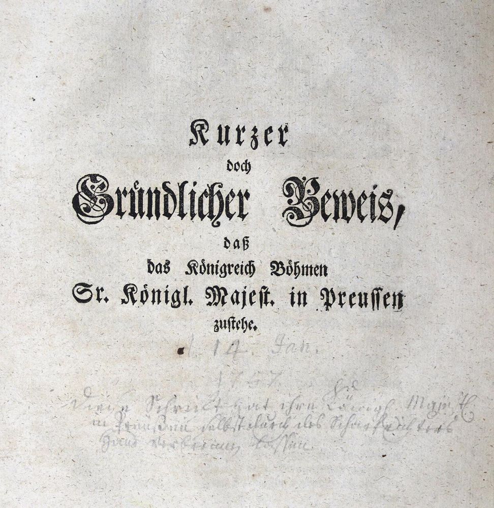 Große Abbildung Nr.1: 124-1733 Siebenjähriger Krieg.: (Deutschland)