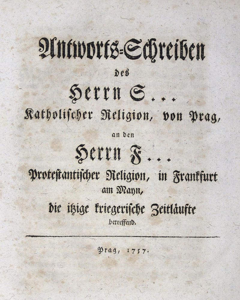 Große Abbildung Nr.2: 124-1736 Siebenjähriger Krieg.: (Deutschland)