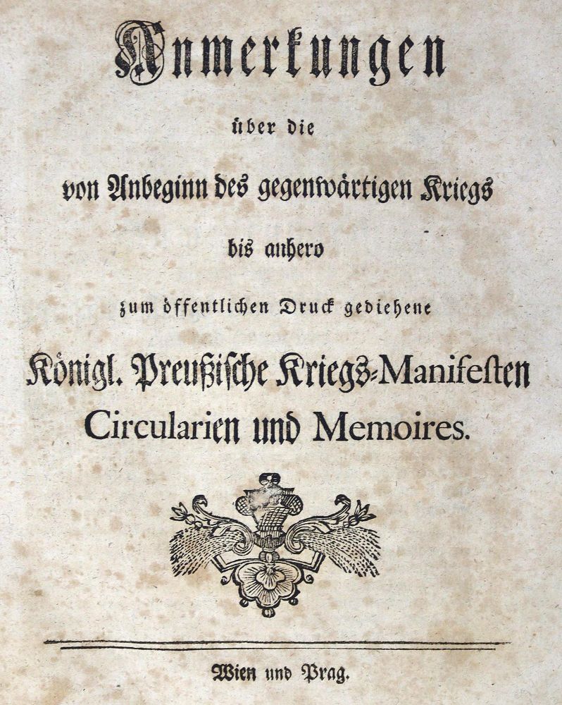Große Abbildung Nr.3: 124-1736 Siebenjähriger Krieg.: (Deutschland)