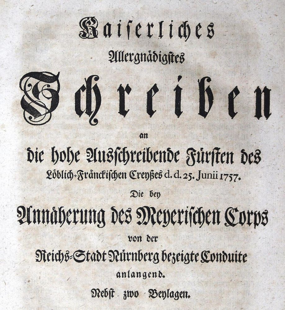 Große Abbildung Nr.1: 124-1737 Siebenjähriger Krieg.: (Deutschland)