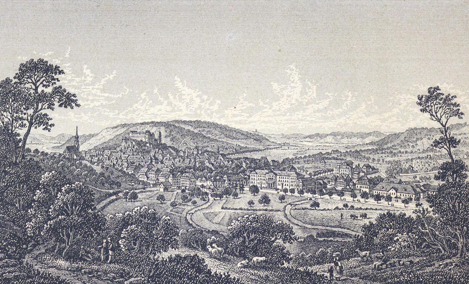 Große Abbildung Nr.1: 124-1741 Beschreibung: (Deutschland, Tübingen)