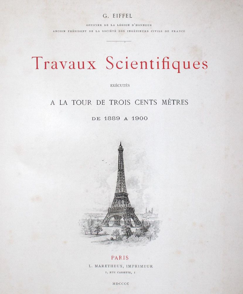Große Abbildung Nr.1: 124-1756 Eiffel,G.: (Frankreich, Paris, Eiffelturm)