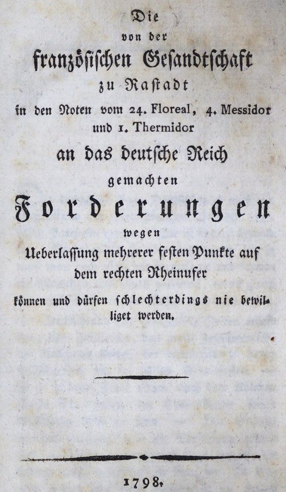 Große Abbildung Nr.1: 124-1767 Von der französischen Gesandtschaft, Die,: (Frankreich)