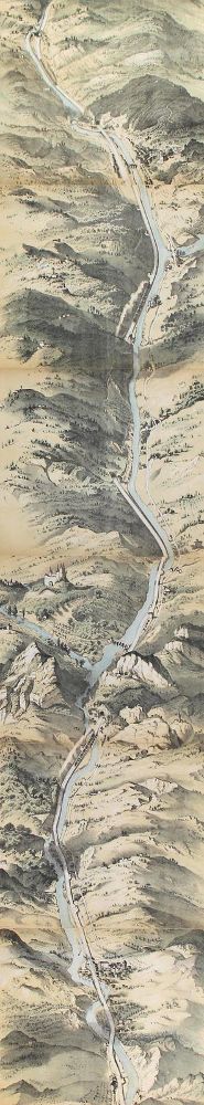 Große Abbildung Nr.3: 124-1773 Panorama: (Italien, Eisenbahn, Florenz)