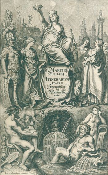 Große Abbildung Nr.1: 124-1778 Zeiller,M.: (Italien, Merian)