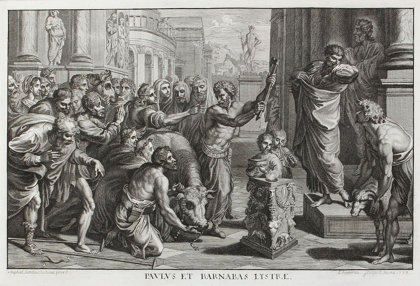 Große Abbildung Nr.6: 124-1783 Sanzio, Raffaello: (Italien)