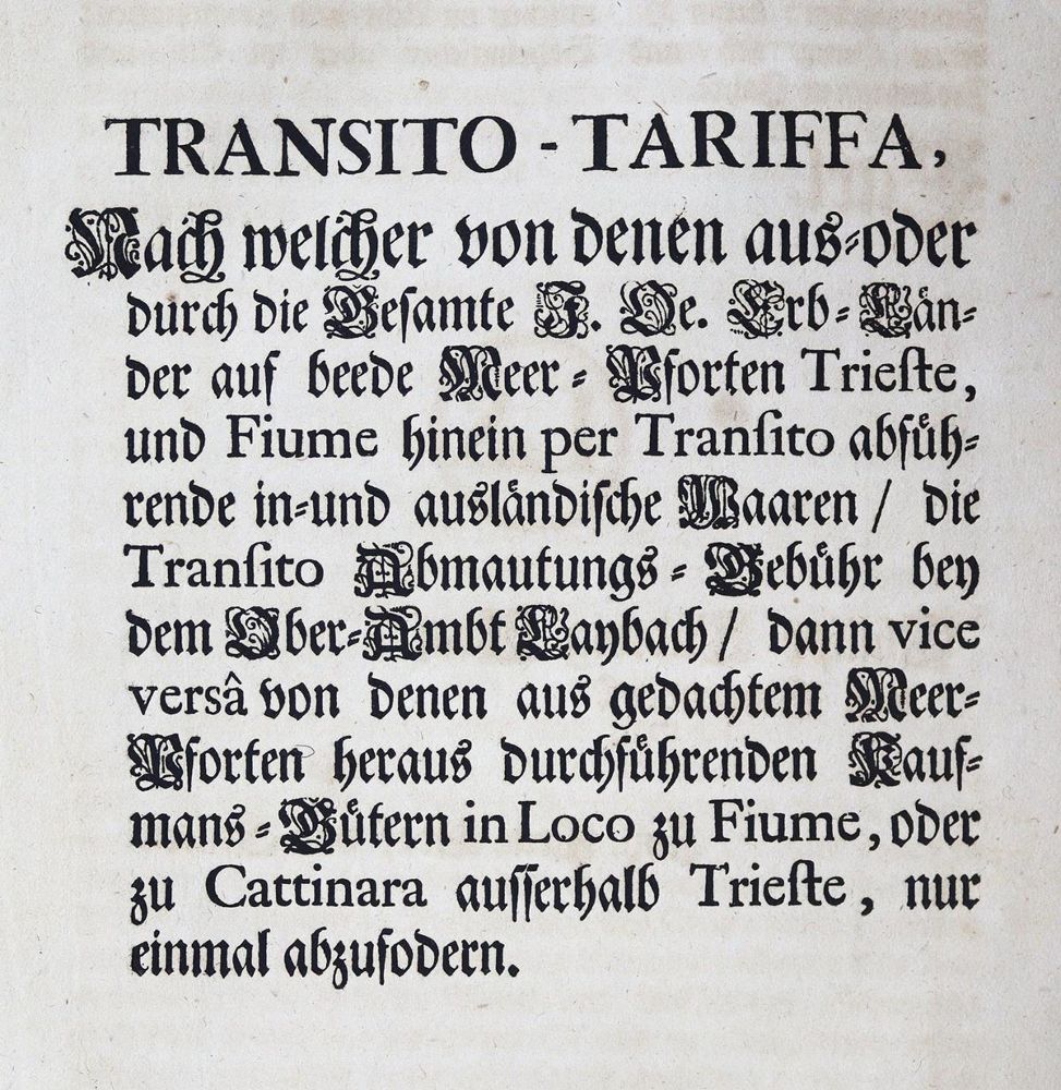 Große Abbildung Nr.3: 124-1807 Verordnungen.: (Österreich)