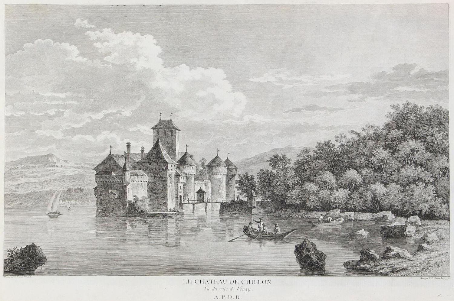 Große Abbildung Nr.2: 124-1829 (Zur Lauben, B.F.A.de.).: (Schweiz)