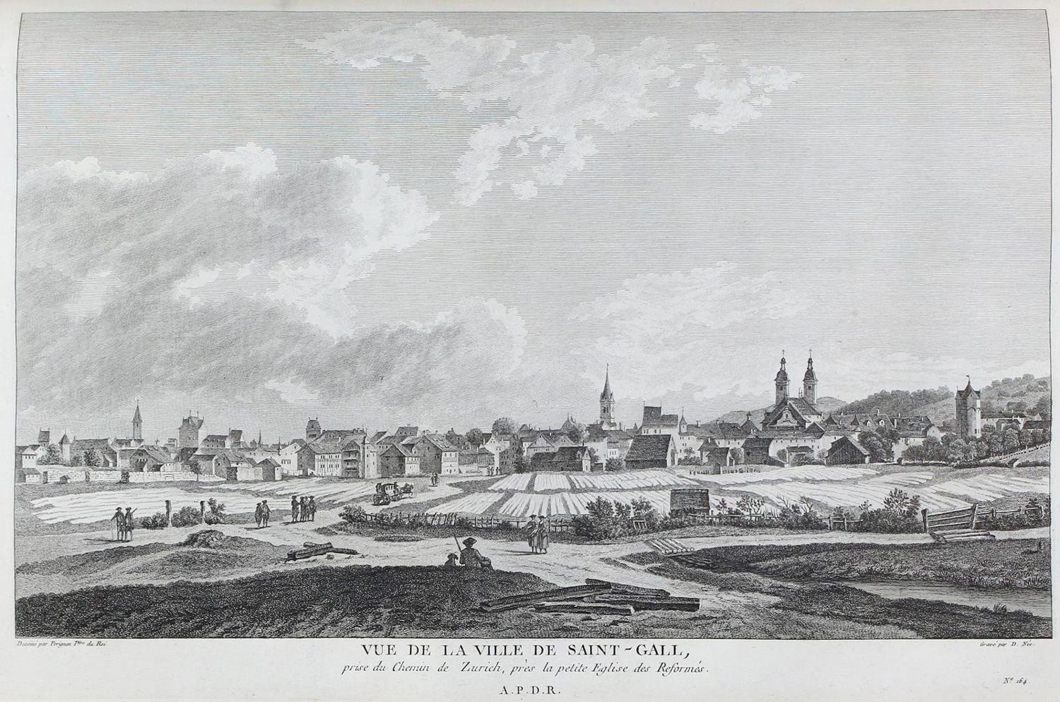 Große Abbildung Nr.5: 124-1829 (Zur Lauben, B.F.A.de.).: (Schweiz)