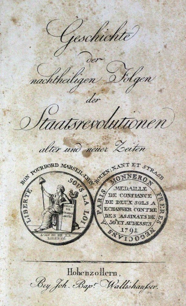 Große Abbildung Nr.1: 124-1832 (Archenholtz,J.W.v.).: (Verschiedene Länder - Geschichte)