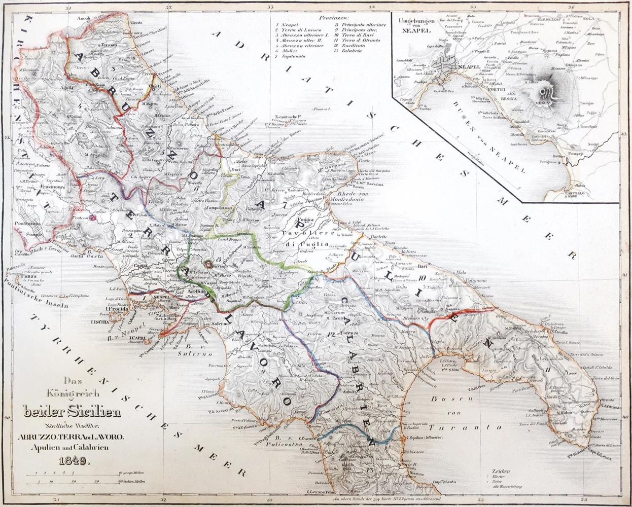 Große Abbildung Nr.2: 124-1844 Meyer,J.: (Verschiedene Länder - Geschichte, Atlanten)